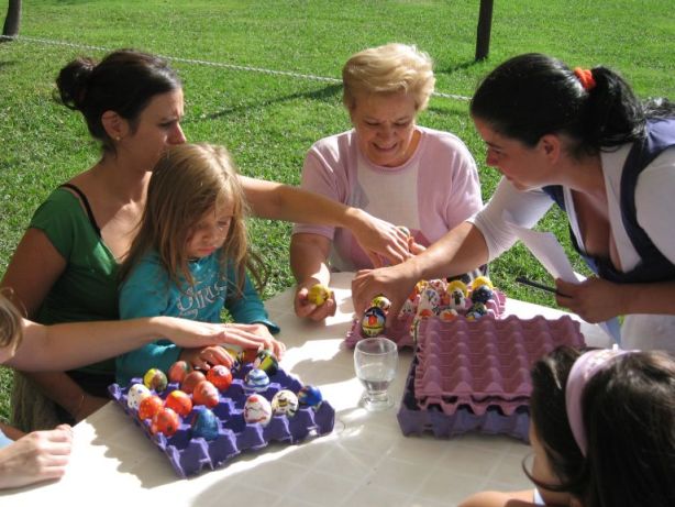 Concurso de huevos pintados